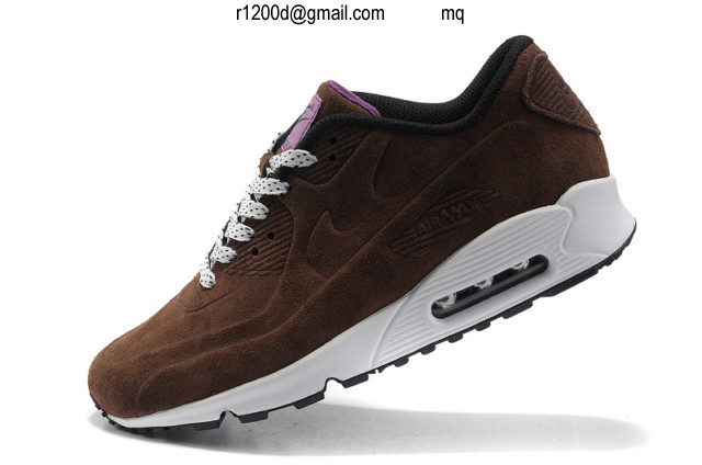 air max cuir marron homme